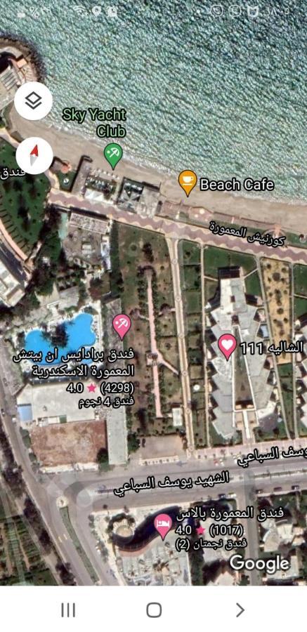 2Bed Rooms 95M, Garden&Sea View, First Floor, Family Only دور اول بمدخل مستقل Alexandria Exterior photo